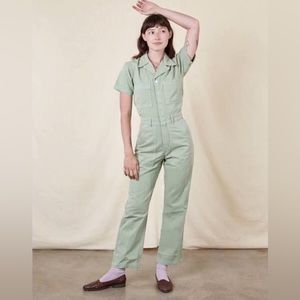 Big Bud Press sage green jumpsuit